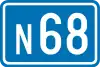 Image illustrative de l’article Route nationale 68 (Belgique)