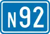 Image illustrative de l’article Route nationale 92 (Belgique)
