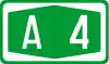 Image illustrative de l’article Autoroute A4 (Serbie)