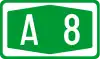 Image illustrative de l’article Autoroute A8 (Serbie)