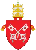 Blason du pape Nicolas V