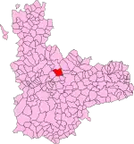 Localisation de Villanubla