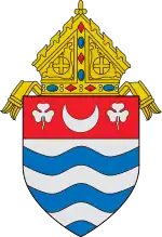 Le blason de l'archidiocèse de Newark