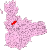 Localisation de Castromonte