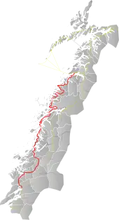 Image illustrative de l’article Route nationale 17 (Norvège)