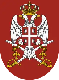 Emblème des forces armées serbes