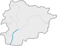 Image illustrative de l’article Route principale 1 (Andorre)