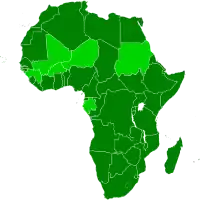 Carte de l'organisation