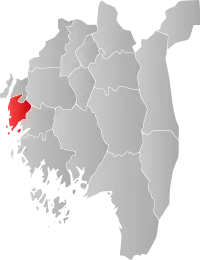 Localisation de Rygge