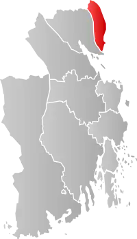 Localisation de Svelvik