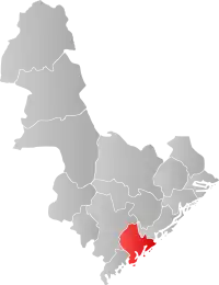 Localisation de Grimstad