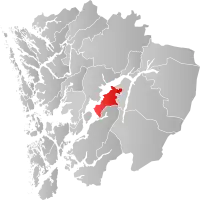 Localisation de Jondal