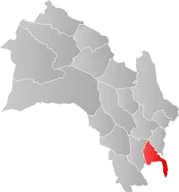 Localisation de Drammen