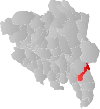 Localisation de Våler