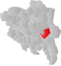 Localisation de Åmot