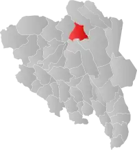 Localisation de Alvdal