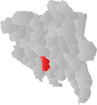 Localisation de Nordre Land