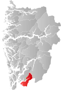 Localisation de Etne