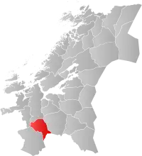 Localisation de Rennebu