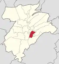 Localisation de Bonnevoie-Nord / Verlorenkost