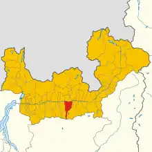 Localisation de Albosaggia