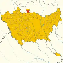 Localisation de Cesate