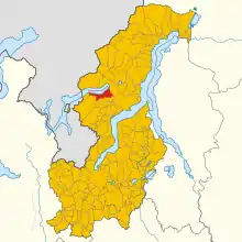 Localisation de Claino con Osteno