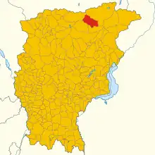 Localisation de Gandellino