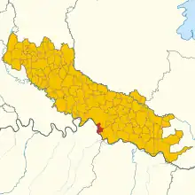 Localisation de Gerre de' Caprioli