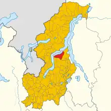 Localisation de Lezzeno