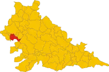 Localisation de Acquanegra sul Chiese