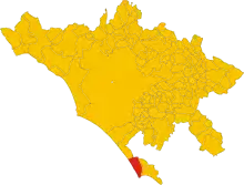 Localisation de Anzio