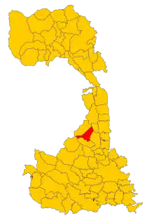 Localisation de Balocco