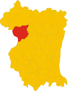 Localisation de Barcis