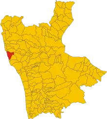 Localisation de Belvedere Marittimo