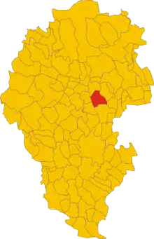 Localisation de Breganze