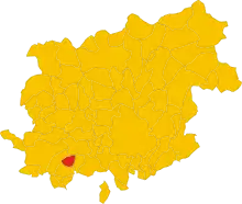 Localisation de Bucciano