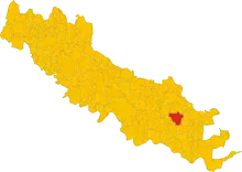 Localisation de Ca' d'Andrea