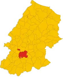 Localisation de Campobasso