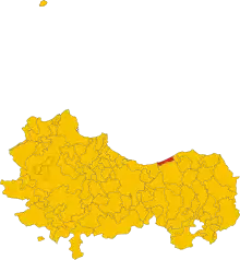 Localisation de Campofelice di Roccella