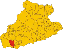 Localisation de Camporosso