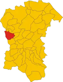 Localisation de Carpineto della Nora