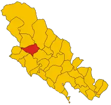 Localisation de Carrodano