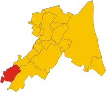 Localisation de Casola Valsenio