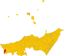 Localisation de Castel di Lucio