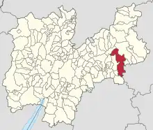 Localisation de Castello Tesino