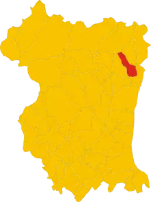 Localisation de Castelnovo del Friuli