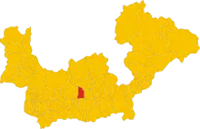 Localisation de Castione Andevenno