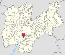 Localisation de Cavedine