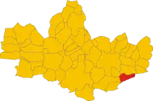 Localisation de Cavenago di Brianza